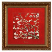 Obraz Almond Tree red 31,5 x 31,5 cm Vincent van Gogh Goebel 67-061-91-1 GOEBEL