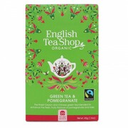 Herbata Bio Green Tea Pomegranate 20 saszetek English Tea Shop 8027 English Tea Shop