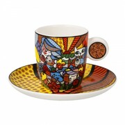 Filiżanka espresso Garden 100ml Romero Britto Goebel 66-453-41-1 GOEBEL