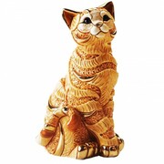 Figurka Rudy Kot Pasiasty 18 cm De Rosa Rinconada 795-1035 DE ROSA RINCONADA