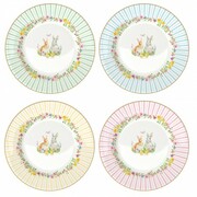 Zestaw 4 Talerzy Wielkanocnych 19 cm Easy Life 880-8746 NUOVA R2S
