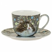Filiżanka Szaro-Biały Kotek 300ml English Collection 115-9918 ENGLISH COLLECTION