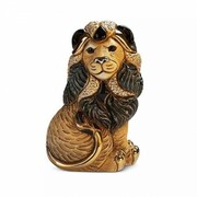Figurka Lew Siedzący 11cm De Rosa Rinconada 795-0151RD DE ROSA RINCONADA