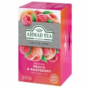 Herbata w saszetkach alu Infusion peach & raspberry 20szt AhmadTea 4226 AHMAD TEA