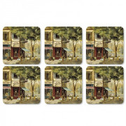 Podkładki Parisian Scenes 10.5x10.5 cm Pimpernel 10263423Ve PIMPERNEL