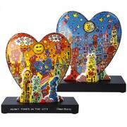 Figurka Heart times in the City 23cm James Rizzi Goebel 26-102-83-1 GOEBEL