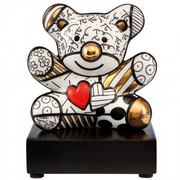 Figurka Golden Truly Yours 12,5cm Romero Britto Goebel 66-452-48-1 GOEBEL