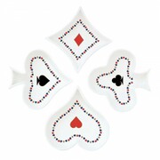 Zestaw 4 miseczek 10,5cm Karciane Easy Life 880-8869 NUOVA R2S