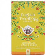 Herbata Lemongrass Citrus Ginger 20 saszetek English Tea Shop 981 English Tea Shop