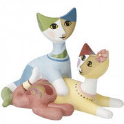 Figurka Kot \'\'Cara e Elio\'\' 8 cm Rosina Wachtmeister Goebel 31-238-02-1 GOEBEL