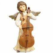 Figurka Anioł Niebiańska Symfonia 49cm Goebel 41-618-07-1 GOEBEL