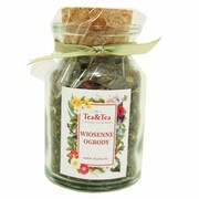 Herbata Wiosenne Ogrody 40g w szklanym słoiczku 167239 TEATEA