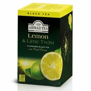 Herbata w saszetkach alu Lemon&Lime 20szt AhmadTea 435 AHMAD TEA