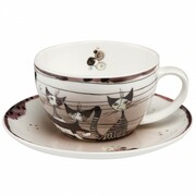 Filiżanka Carota con amici 250 ml Rosina Wachtmeister Goebel 66-860-42-1~ GOEBEL