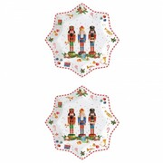 Talerze Vintage Nutcracker 20 cm 2szt. Easy Life 880-9256 EASY LIFE ŚWIĘTA