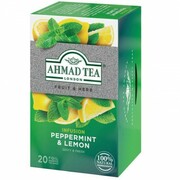 Herbata w saszetkach alu Infusion peppermint & lemon 20szt AhmadTea 1261 AHMAD TEA