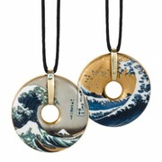 Naszyjnik The Wave Hokusai Goebel 66-989-94-8 GOEBEL