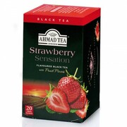 Herbata w saszetkach alu Strawberry 20szt AhmadTea 434 AHMAD TEA