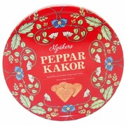 Ciastka Ginger serca w puszcze 400g Nyakers 361 AB Nyakers Pepparkakor