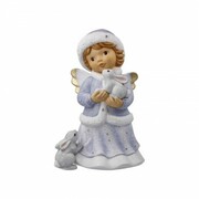 Figurka Anioł A Winter Walk 25cm Goebel 11-750-81-1~ GOEBEL