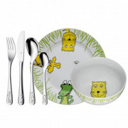 Zestaw obiadowy dla dzieci Safari 6 części WMF 1280029964 WMF