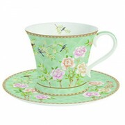 Zestaw filiżanka + spodek Kwiaty 180ml Easy Life 880-8186 NUOVA R2S