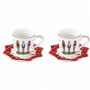 Filiżanki espresso Vintage Nutcracker 2 szt. 100 ml Easy Life 880-9262 EASY LIFE ŚWIĘTA