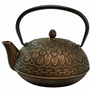 Dzbanek żeliwny czarno-złoty 900ml do herbaty 231-6047 English Collection Żeliwo