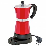 Kawiarka elektryczna czerwona 250ml Classico 6 filiżanek Cilio CI-273854 CILIO