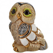 Figurka Mała sowa śnieżna I 7cm De Rosa Rinconada 795-0385A DE ROSA RINCONADA