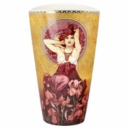 Wazon Amethyst 24 cm Alphonse Mucha Goebel 67-062-02-1 GOEBEL