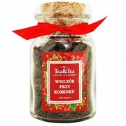 Herbata WIECZÓR PRZY KOMINKU w szklanym słoiczku 40g 16085 TEATEA