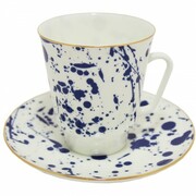 Filiżanka Majowa Kleksy 185ml Łomonosov 570-1406 ŁOMONOSOV