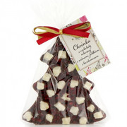 Choinka z mlecznej czekolady z wiśnią jabłkiem i kardamonem 65g Cortez 8843 CORTEZ