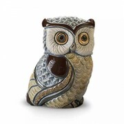 Figurka Sowa Uszata Brązowa 9cm De Rosa Rinconada 795-0205RD DE ROSA RINCONADA