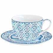 Filiżanka + spodek indygo 280ml Easy Life 880-8431 NUOVA R2S