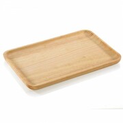 Talerz na przekąski, kauczukowiec 35,5×23,5cm Zassenhaus ZS-051032 ZASSENHAUS