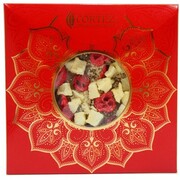 Mini czekolada mleczna żurawina jabłko imbir 35g Cortez 4924 CORTEZ