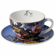 Filiżanka cappuccino Summer Flowers 250 ml Jan Davidsz de Heem Goebel 67-061-61-1~ GOEBEL
