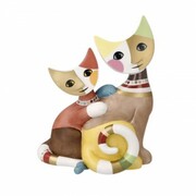 Figurka Koty Noemi e Taddeo 16,5 cm Rosina Wachtmeister Goebel 31-400-87-1 GOEBEL