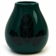 Tykwa ceramiczna Hoja turkusowa 8301 YERBA AMANDA