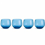 Zestaw 4 szklanek 350ml, niebieskie Sagaform 5018133 SAGAFORM
