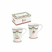 Kubki Magia Świąt Baletnica,Konik na Biegunach 300 ml, 2szt. Easy Life 18-7772 EASY LIFE ŚWIĘTA