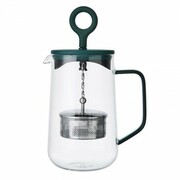 Dzbanek szklany z zaparzaczem 1,25l Zielony La Cafeterie Randwyck 12-6211 LA CAFETIERE