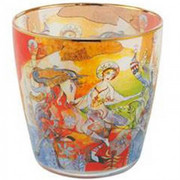 Świecznik Hera i Argos 9cm Dider Delamonica Goebel 67-030-36-1~ GOEBEL