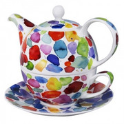 Tea for one Blobs! zestaw filiżanka 250ml z dzbankiem Dunoon 11578s DUNOON