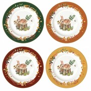 Zestaw 4 talerzy Forest Dream 19cm Easy Life 880-7157 NUOVA R2S