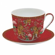 Filiżanka czerwona w tygrysy 400ml Easy Life 880-8645 NUOVA R2S