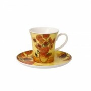 Filiżanka espresso Słoneczniki 100ml Vincent van Gogh Goebel 67-062-32-1 GOEBEL