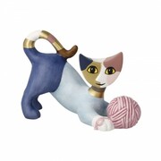 Figurka kota Gioco Col Gomitolo 6 cm Rosina Wachtmeister Goebel 61400 GOEBEL